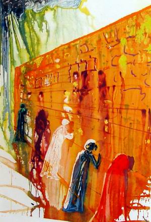 Salvador Dali "The Wailing Wall"